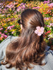 Pink Poppy Claw Hair Clip