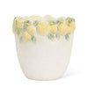 Medium Lemon Edge Planter-7.5"H