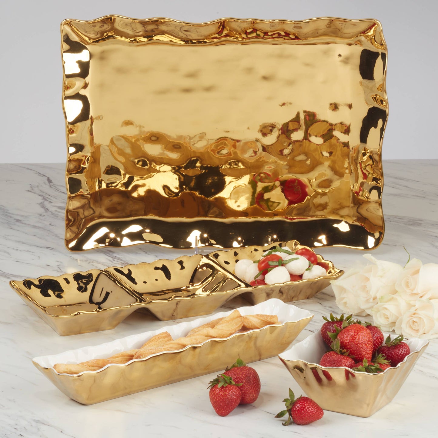 Gold Coast 3-Section Tray