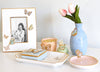 Medium Gilded Butterflies Trays with 22K Gold Accent