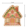 14" Gingerbread House Melamine Platter