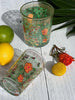 Moroccan Tea Glasses "Garden" Design, S/6