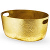 Gold Hammered Beverage Tub