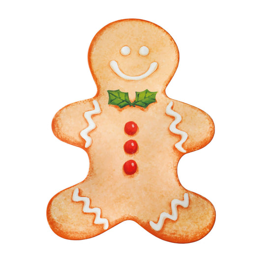 Gingerbread Man 17" Melamine Platter