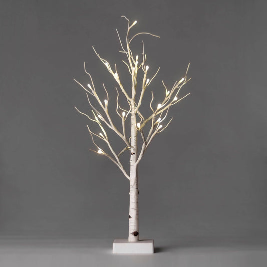2' Lighted Birch Tree