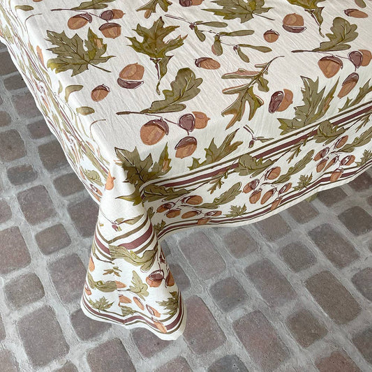 Acorns Tablecloth 60"X90"