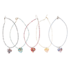 Heart Murano Glass Pendant Necklace