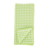 Gingham Napkin: 18", Green, Set of 4