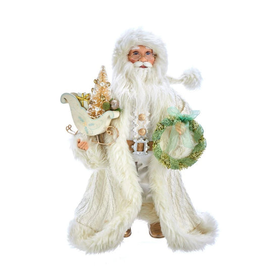 18" Kringle Klaus Winter White