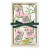 Ceramic Guest Napkin Tray + Napkins - Mahjong Tiles