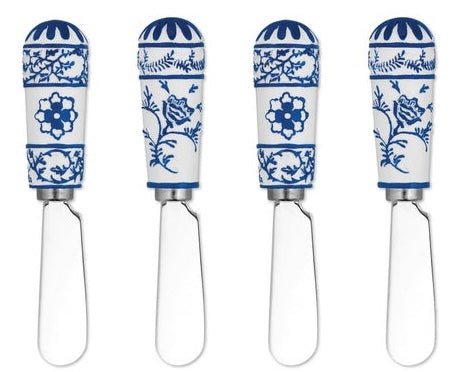 Blue White Garden Spreader