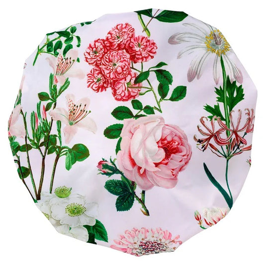 Shower Cap, Pink Peony