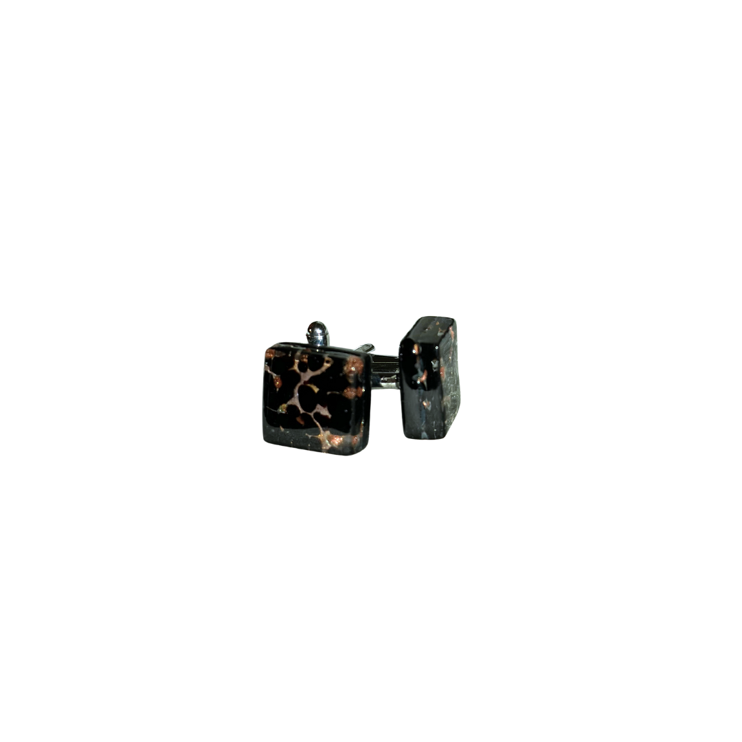 Murano Glass Square Cuff Links