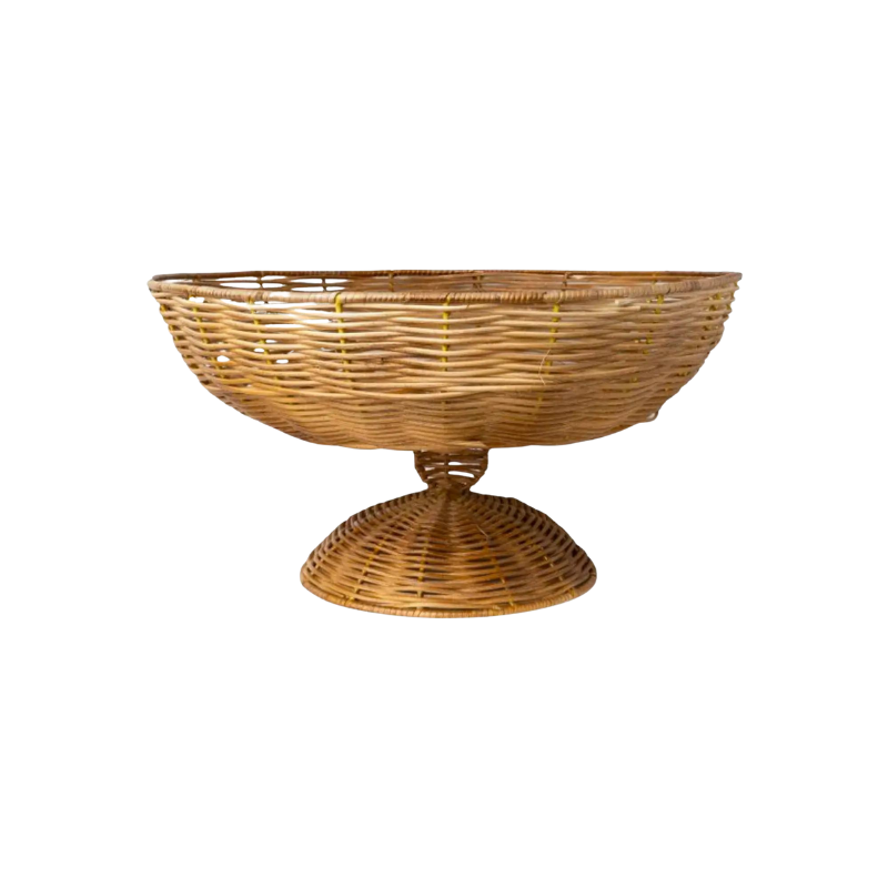 Wicker Centerpiece Bowl