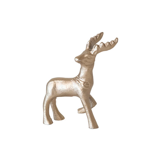 2" Gold Reindeer