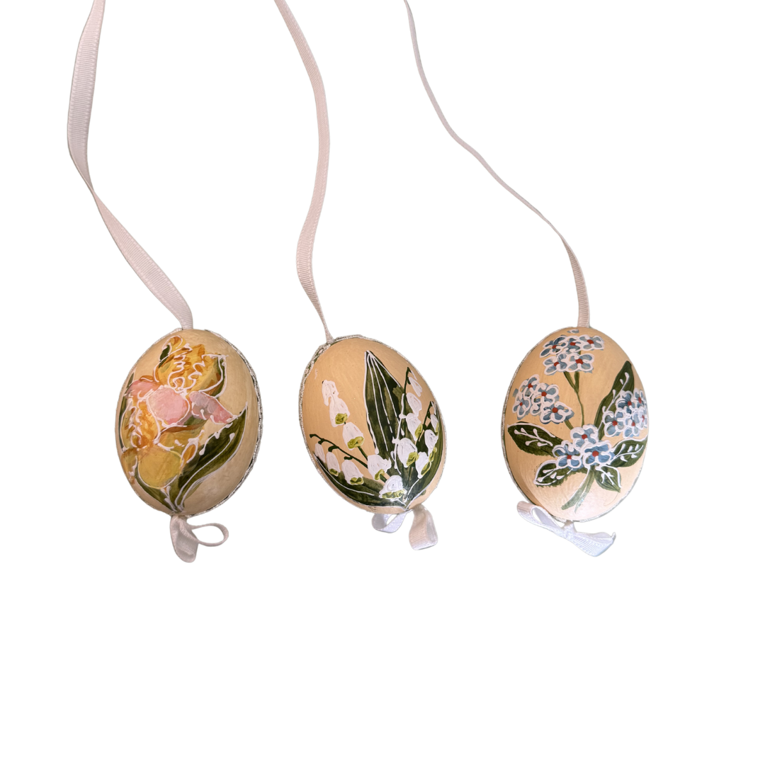 Hand-painted Austrian Eggs